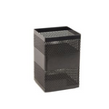 Square Metal Mesh Pen Container